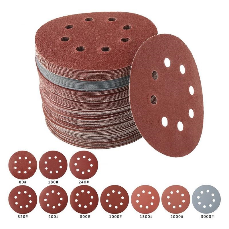 Tờ Nhám Dán Tròn có lỗ 180mm Đủ Size