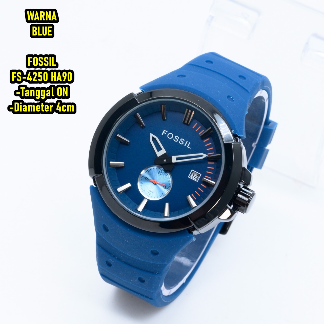 JAM TANGAN UNISEX FOSSIL RUBBER SEMPREM 