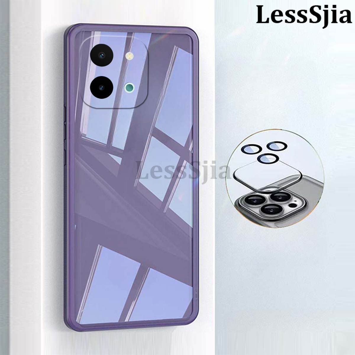 Phone%20cover%20vivo%20Y28%204G%20case%20Camera%20Protection%20Classic%20Borderless%20Silicone%20Transparent%20For%20Vivo%20Y28%20cases%20-%20Image%202