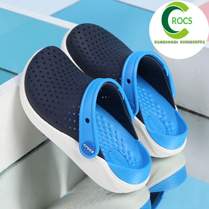 DÉP SỤC CHỐNG HÔI CHÂN -CROCS- LITERIDE CHO BÉ TRAI