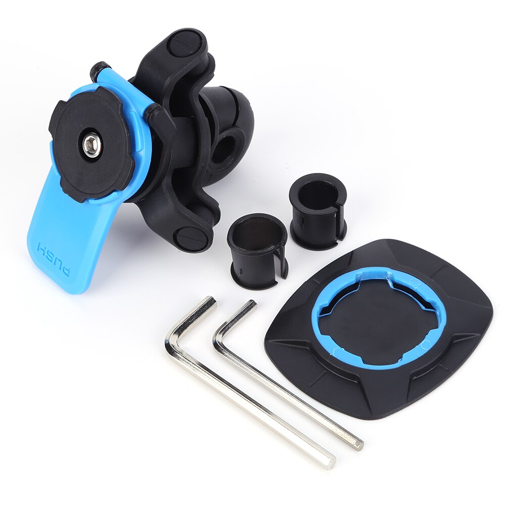 Motorcycle Bike Phone Holder Stand Bicycle Quad Lock Phone Holder Car Mobile Support Shock-Resistant Handlebar Mount Bracket
