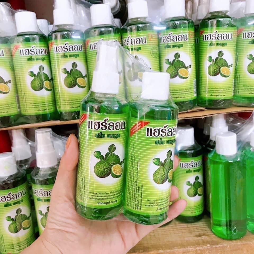 Cặp xịt kích mọc tóc hương Bưởi Thái Lan