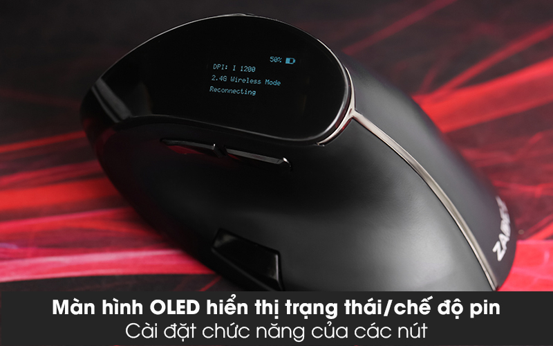 Chuột Bluetooth Zadez M398 Đen