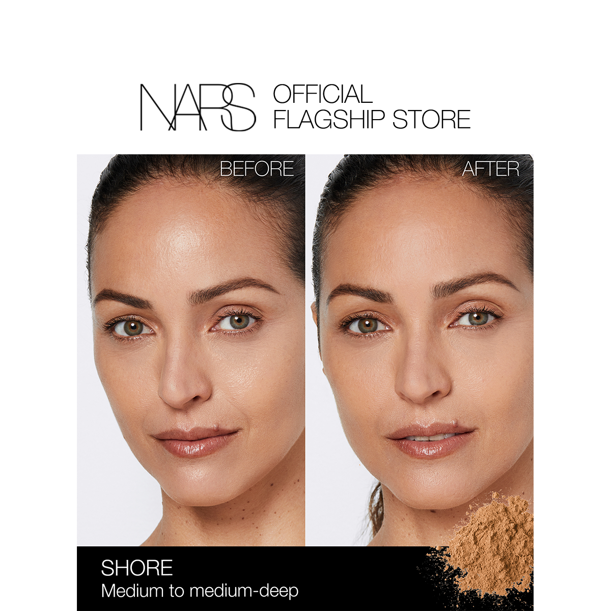 [0H-2H 04.04 | QUÀ TẶNG ĐẾN 675K] Phấn phủ dạng nén NARS Light Reflecting Setting Powder – Pressed 10g