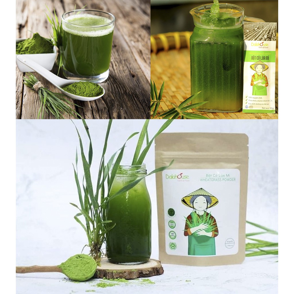 250g Bột cỏ lúa mỳ non giàu dinh dưỡng