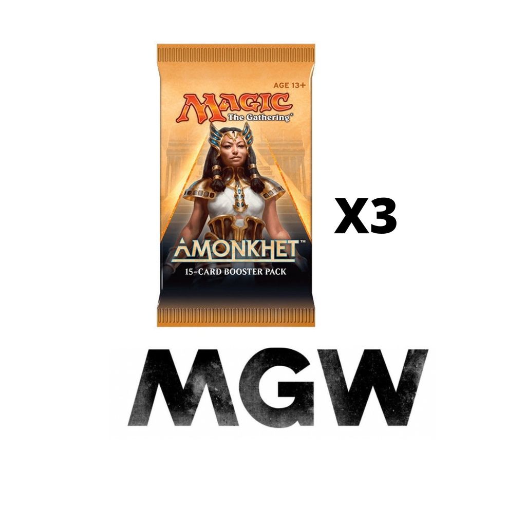 Magic The Gathering MTG - Amonkhet English Booster Pack Lot of 3 | Lazada  Singapore