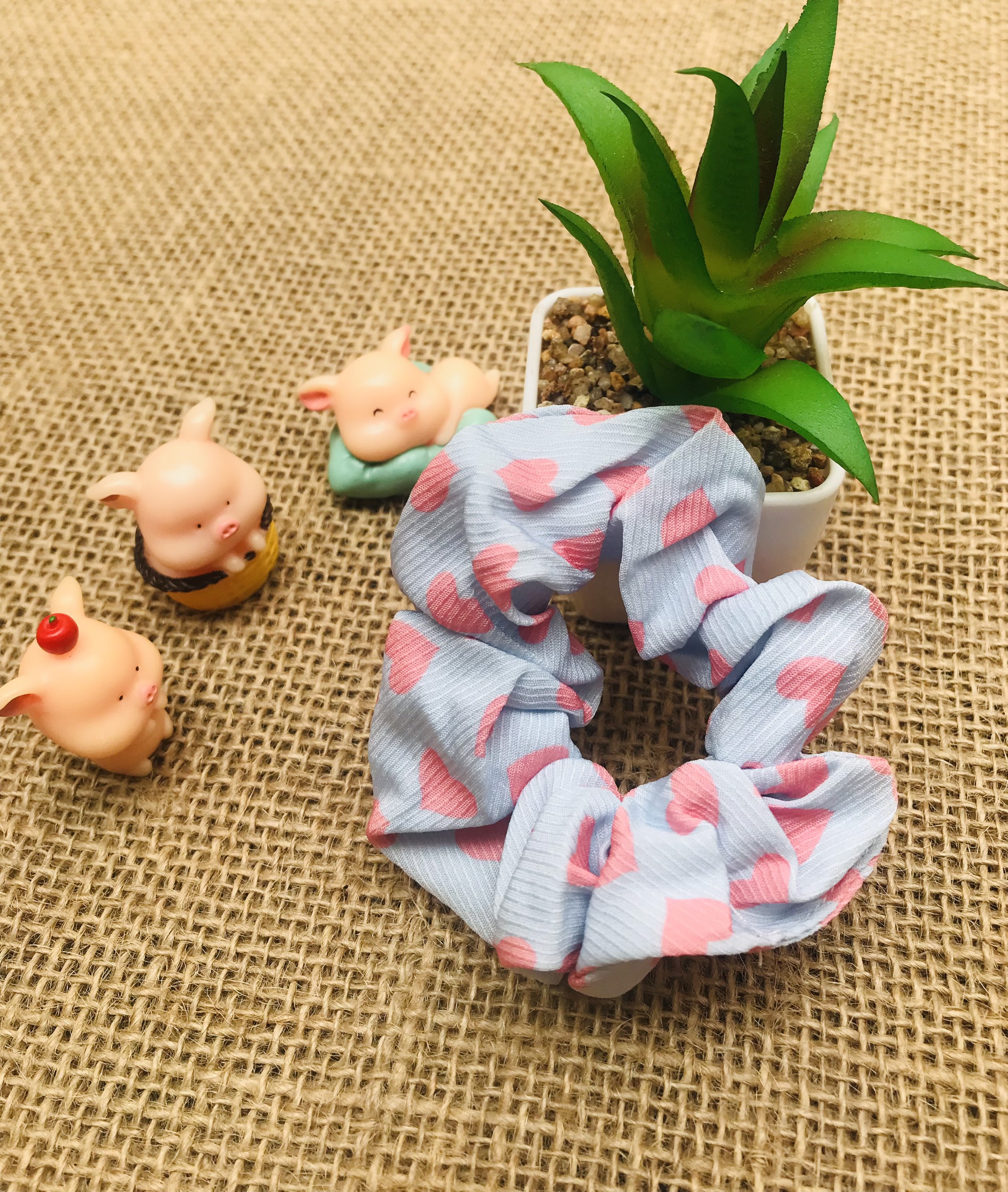 Đồ cột tóc vải voan lụa các loại/cột tóc buộc tóc vải nữ scrunchies hot trend nhiều mẫu nhiều màu/scrunchies nữ vải xốp nhẹ nhiều màu