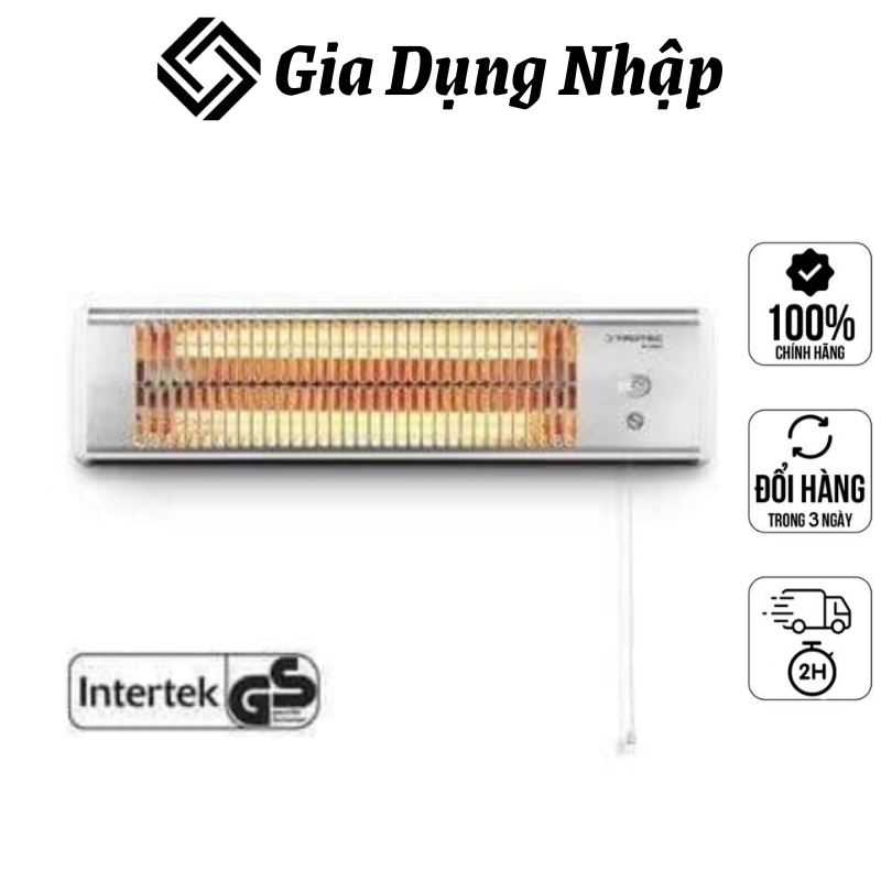 Trotec radiant infrared electric ir 1200 s patio heater - 1200w