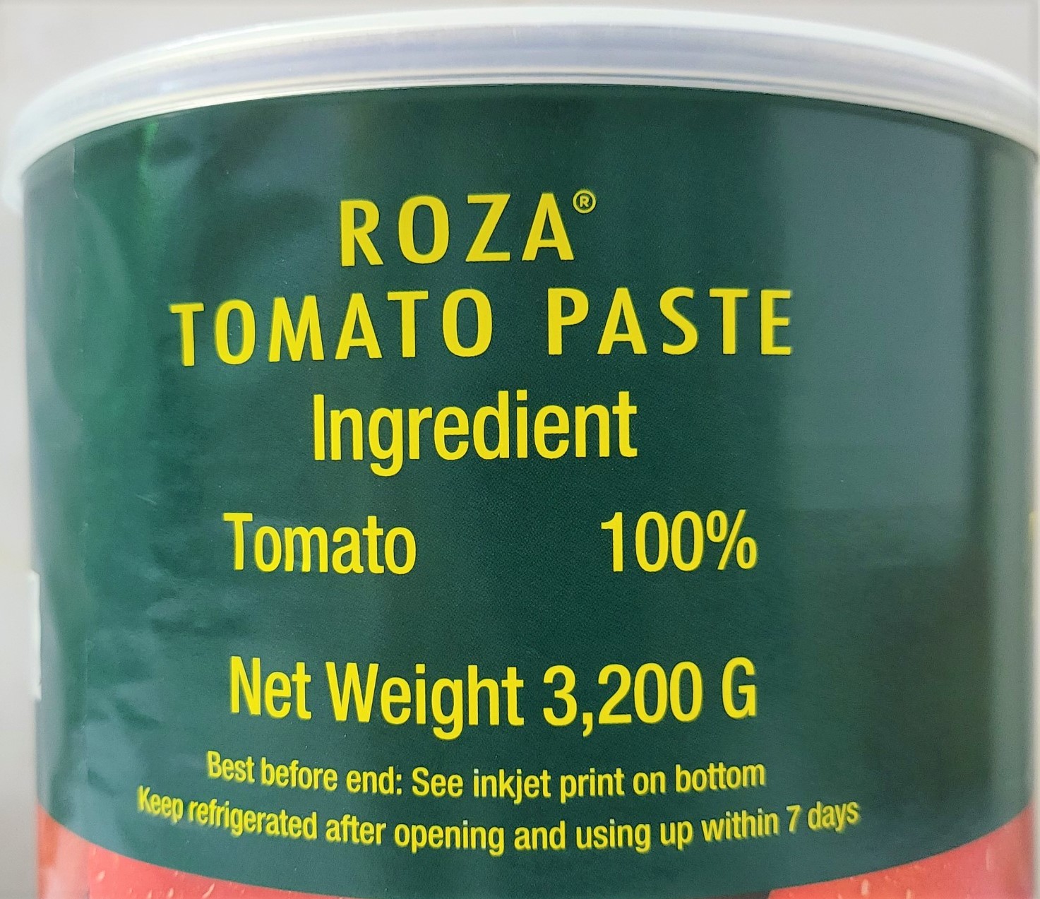 [HỘP LỚN 3.2 Kg] CÀ CHUA XAY NHUYỄN [Thailand] ROZA Tomato paste (halal)
