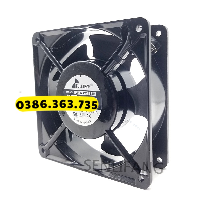 Ventola Assiale FULLTECH UF-123823H 230V 120x38mm 0.14A Per Raffreddamento Industriale