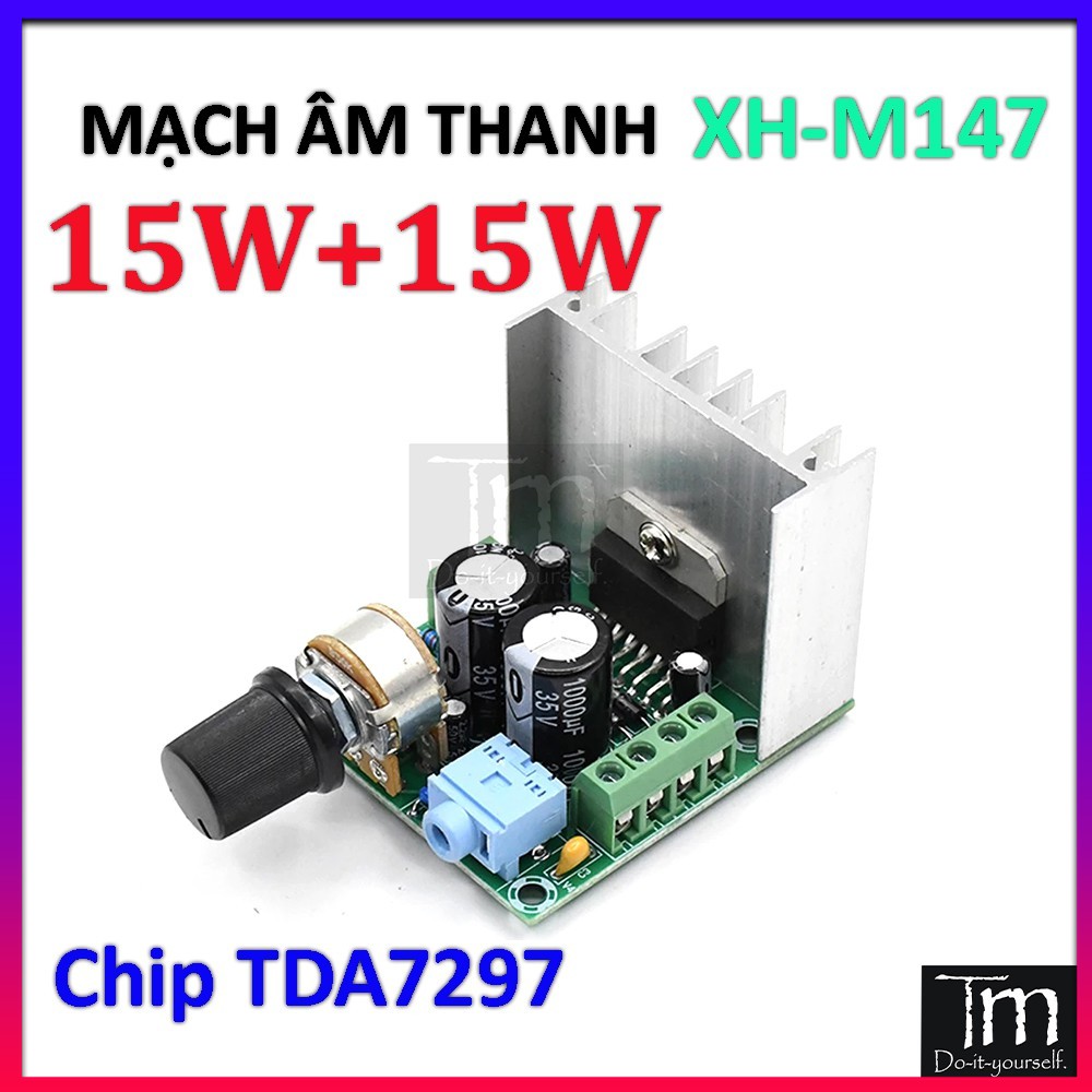 Mạch Khuếch Đại Âm Thanh TDA7297 2*15W (XH-M147)