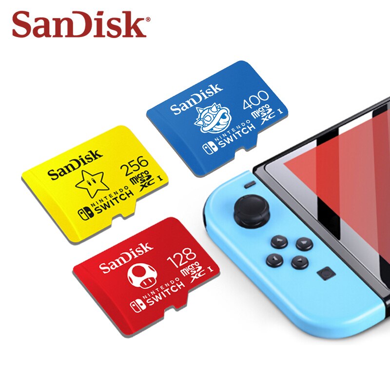 Thẻ Nhớ Nintendo Sandisk SDXC 128GB 256GB 400Gb 512GB chất lượng 4K cho