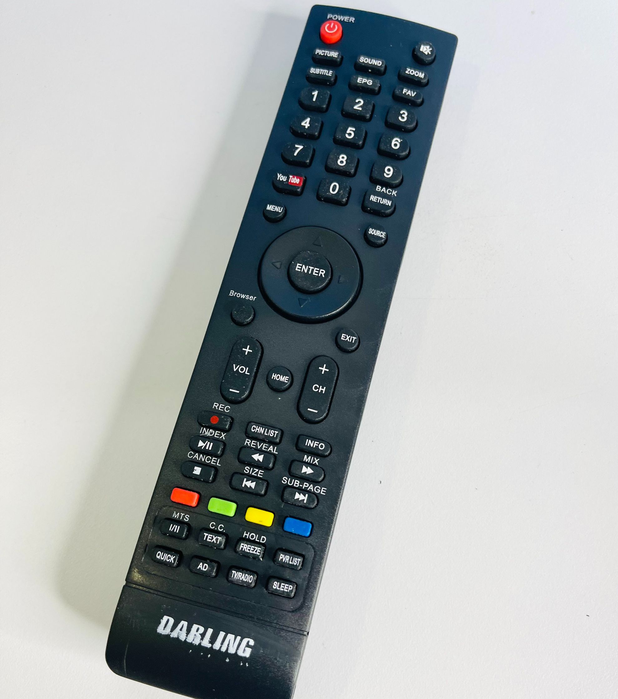 Remote TV DARLING 3D Lớn tặng kèm pin