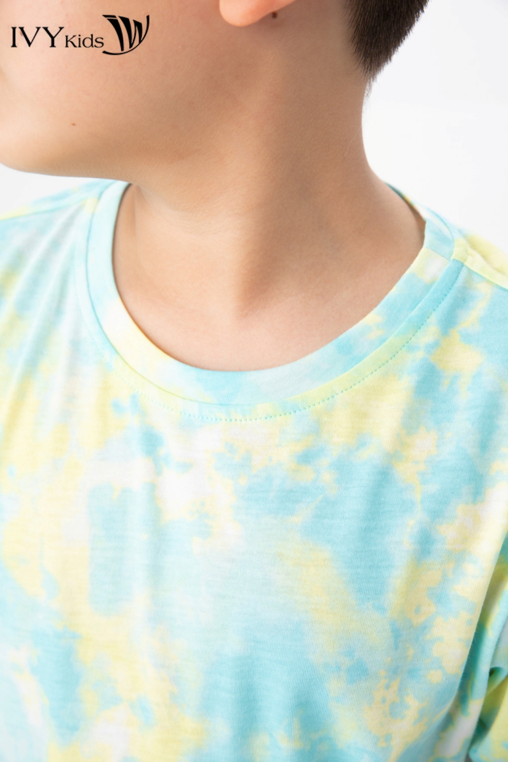 Áo thun phối màu Tie Dye IVY moda MS 57K1477
