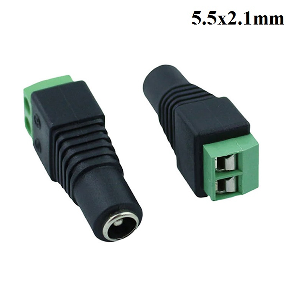 Jack nguồn DC vít vặn đực và cái
