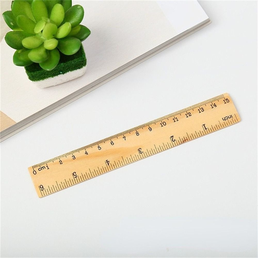 Desk Standard Ruler School Supplies Desk Accessories Teacher 15/20/30cm Student Stationery ...
