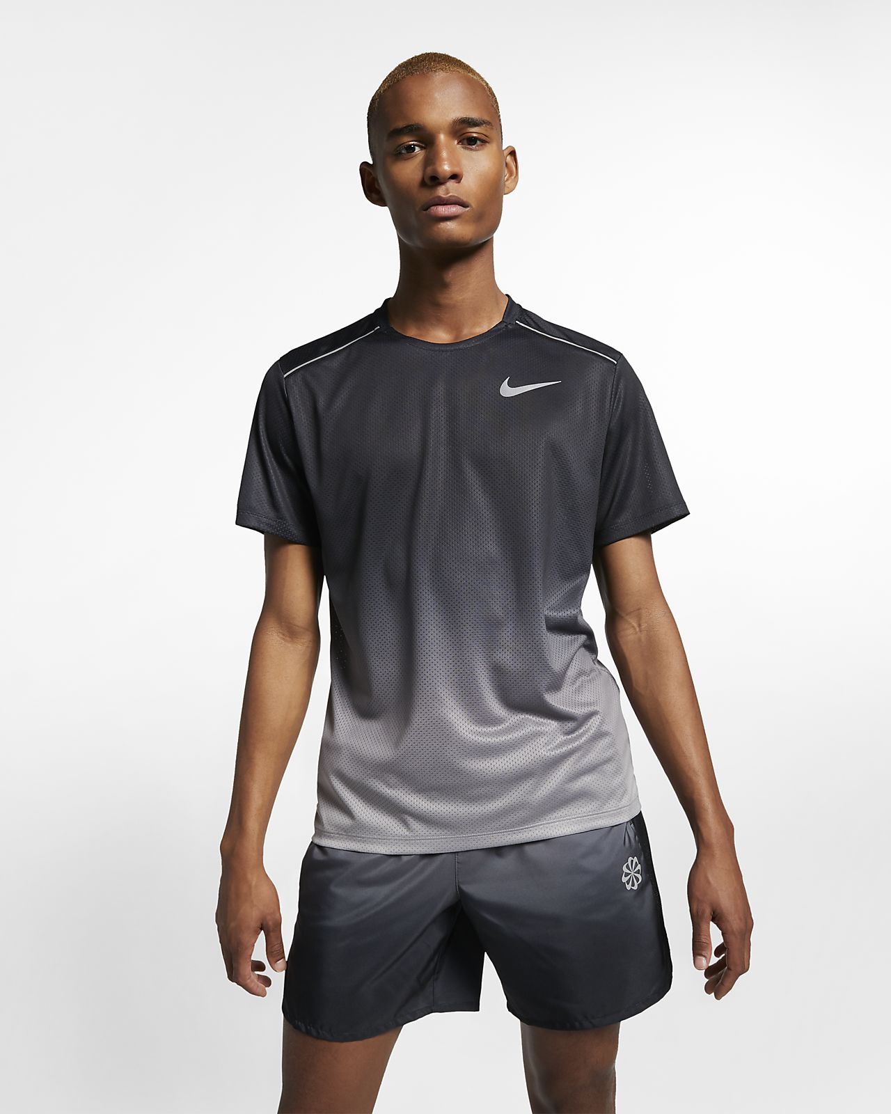 nike dri fit miler t shirt