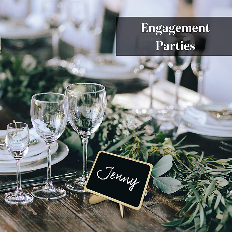 10PCS%20Mini%20Chalkboard%20Signs%20With%20Easel%20Wedding,%20Birthday%20Parties,%20Message%20Board%20Signs%20And%20Event%20Decor%20Wooden%20Place%20Cards%20-%20Image%209