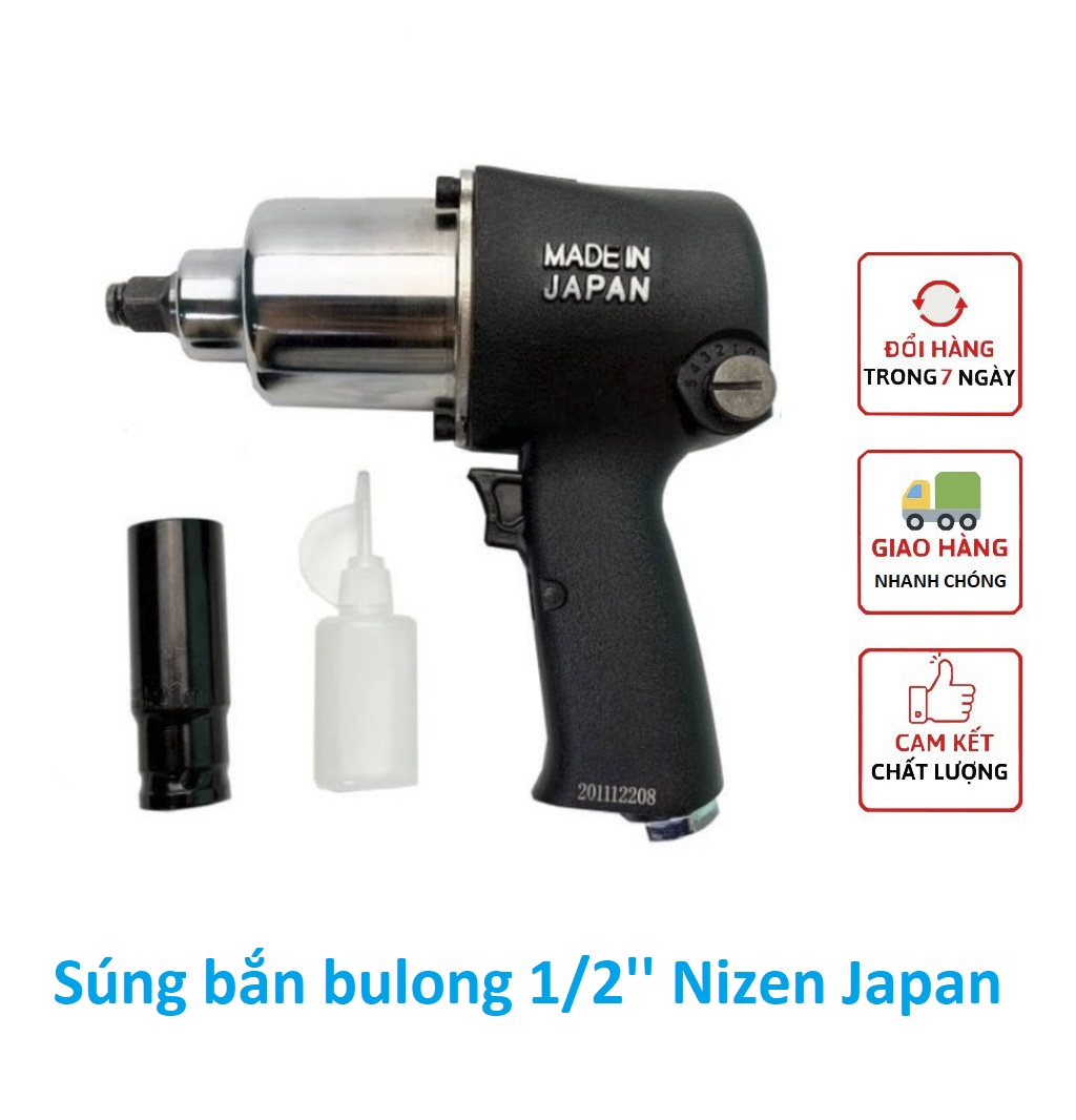 Máy BẮN ỐC 1/ 2 NIZEN JAPAN