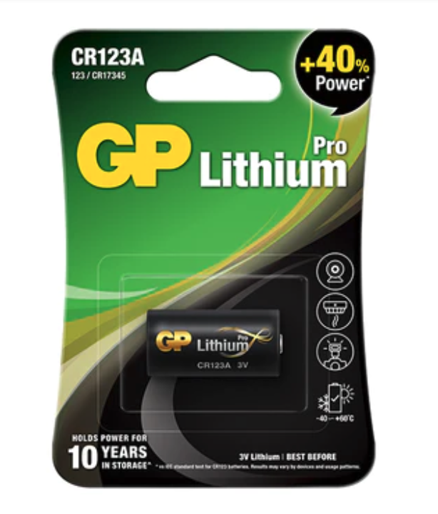 GP Lithium Battery Pro CR123A 3V Lazada Singapore