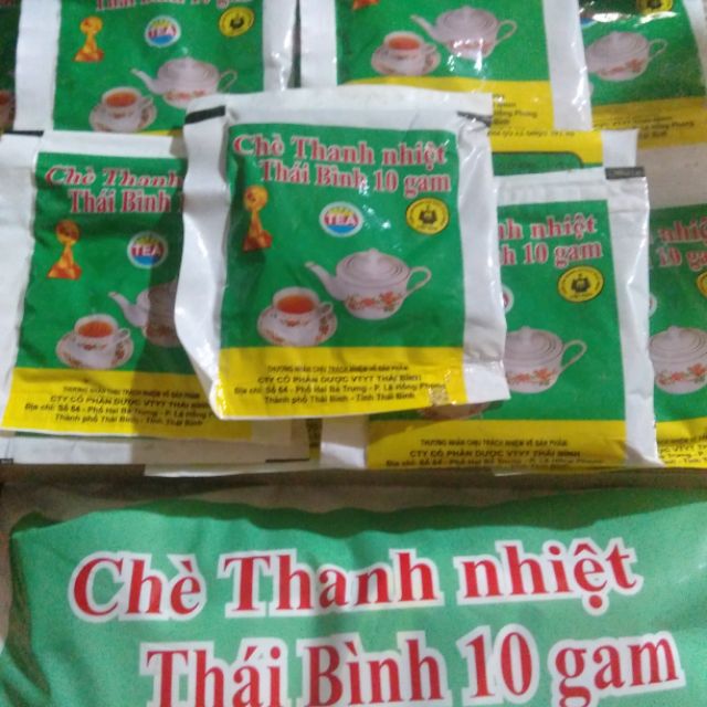 [HCM]CHÈ TRÀ THANH NHIỆT THÁI BÌNH 100 GÓI