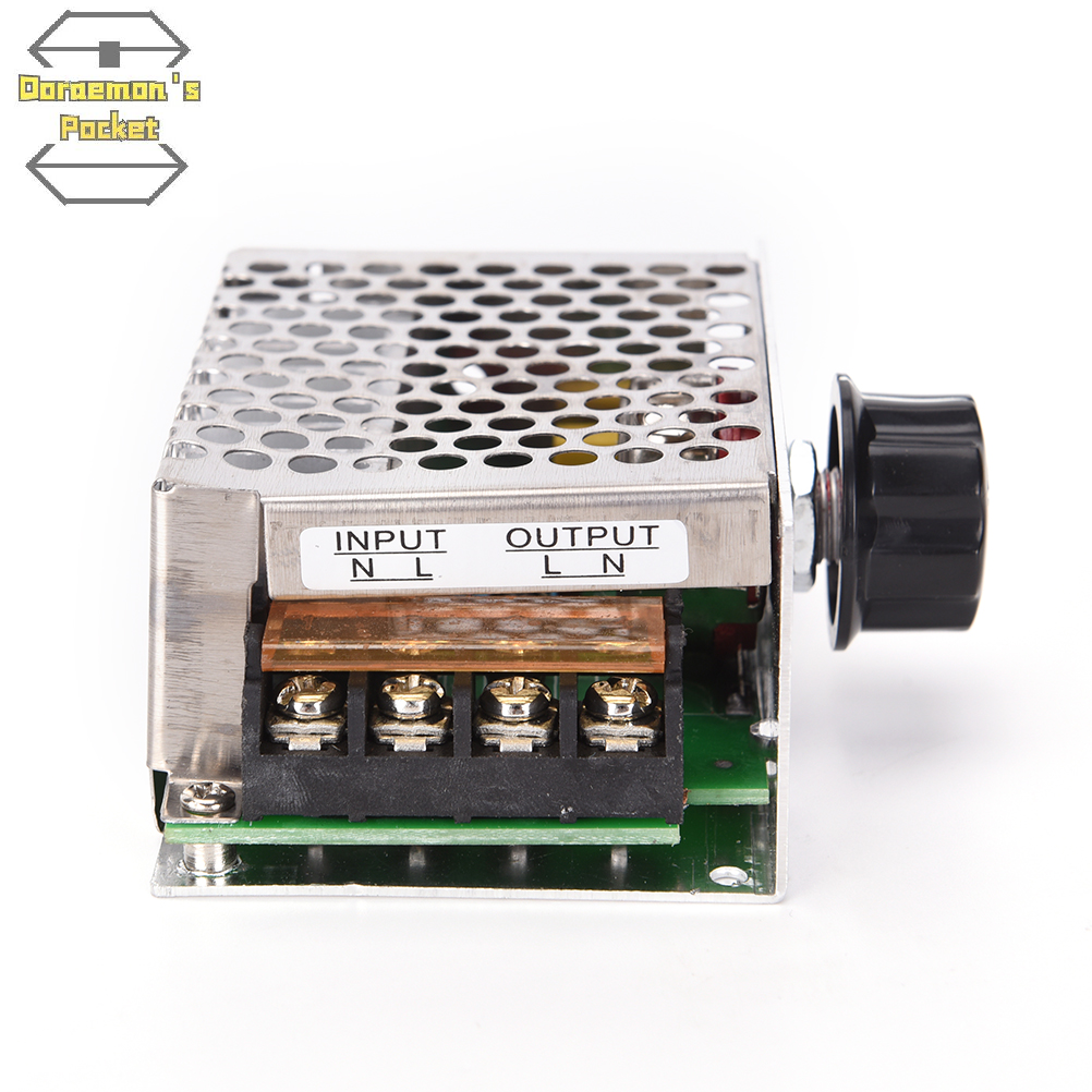 VON 4000W 220V AC SCR động cơ tốc độ ánh sáng điều khiển mô-đun điều chỉnh điện áp Dimmer bán nóng