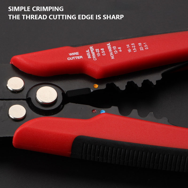 KS Multifunctional automatic wire stripping pliers strippers wire cutters wire crimping pliers wire pulling pliers wire breakers electrician pliers tools