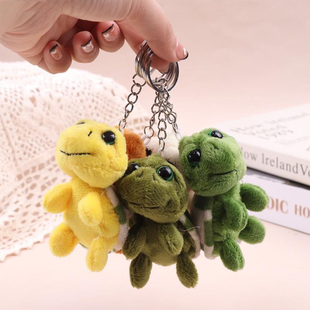 DFDFF PP Cotton Turtle Plush Pendant Plush Turtle Turtle Plush Keychain Cute Plush Key Chain Bag Accessories