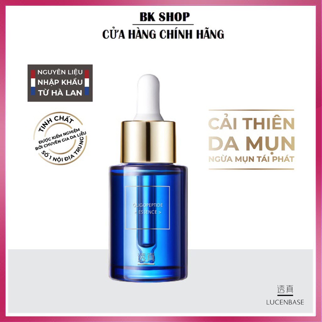 [LUCENBASE] Tinh chất Oligopeptide Essence dịu da mờ thâm mụn phục hồi mịn da 30ml