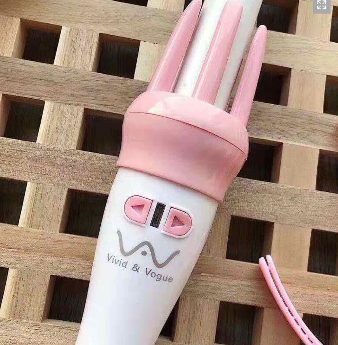 Máy Làm Tóc 💝 Freeship 💝 Máy uốn tóc Mini làm xoăn tóc xoay VIVID 360 độ (loại 1)