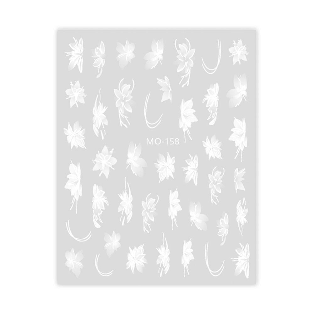 Sticker nổi hình hoa dán móng mẫu mới hot