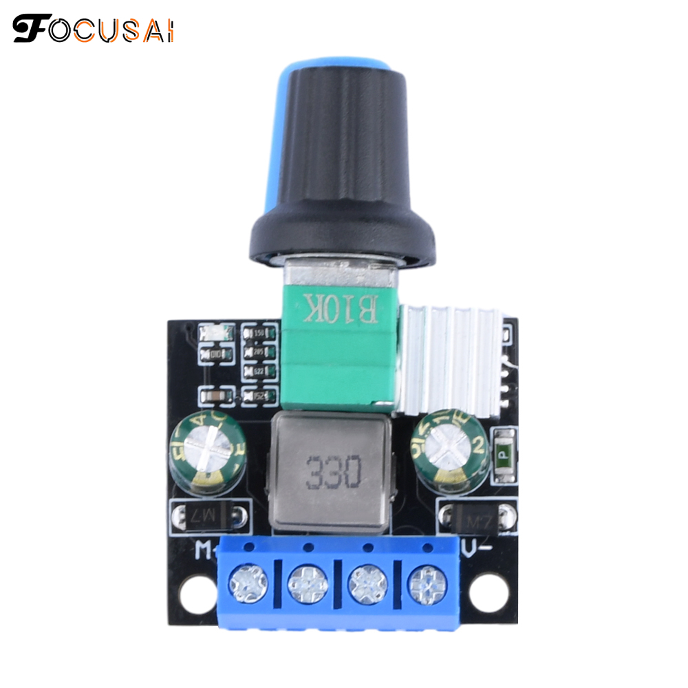 FocusAi 3.5A Dc12V/24V Pwm Motor Speed Controller Led Dimmer for Brush Motor Brushless Motor Led Strip Light