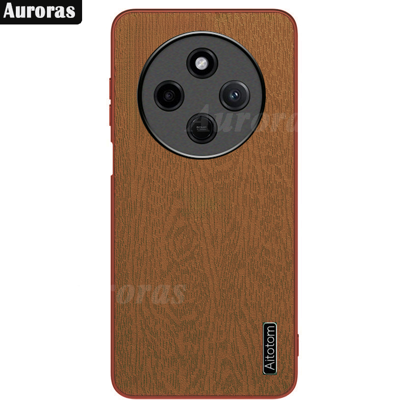 For Xiaomi Poco C75 Phone Case Tree Wooden Pattern Soft Frame Ultra Thin Fashional Cover for Xiaomi Poco C75 Cover Casing HP.