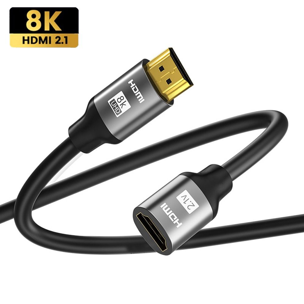 Irctbv for ps5/xbox high speed 8k 60hz 4k120hz video cord male to female hdmi extension cable hdmi 2.1