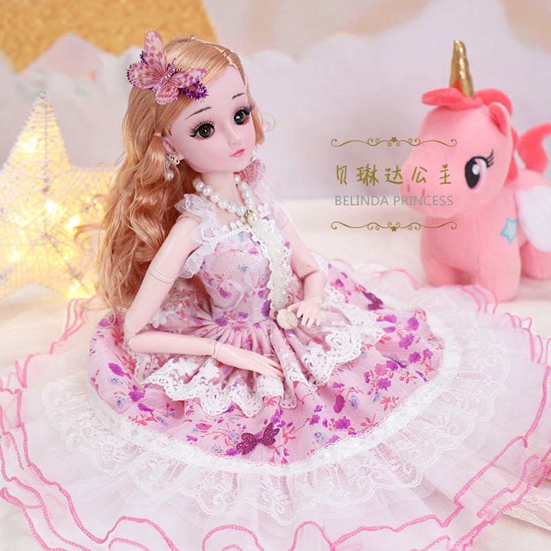Búp Bê Barbie Mắt To Lấp Lánh Kích Thước 60cm