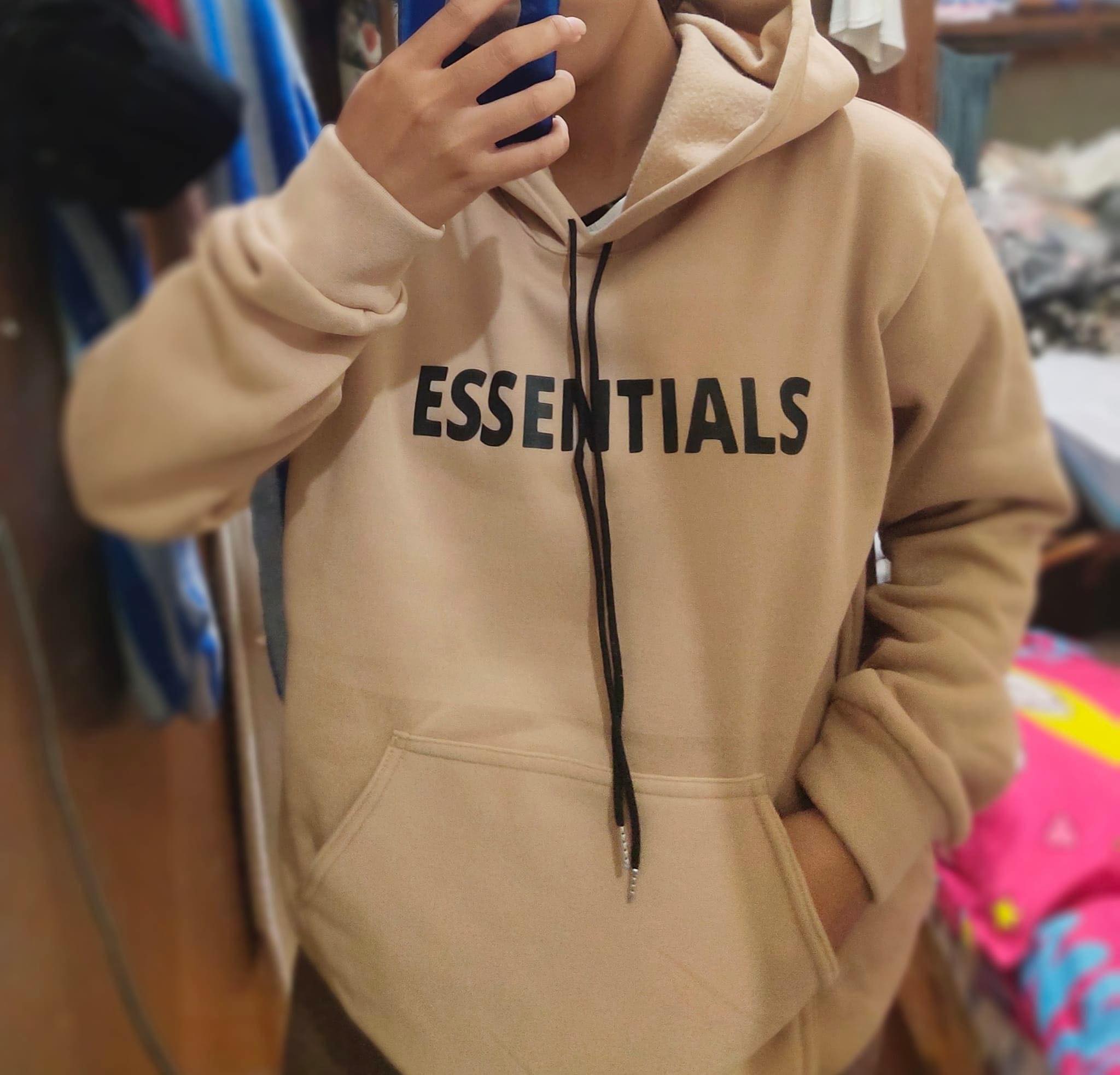 ESSENTIALS PRINT HOODIE JACKET Lazada PH