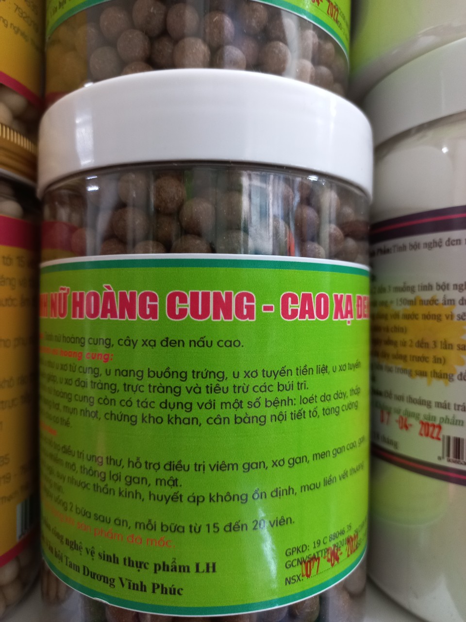 Trinh nữ hoàng cung, cao xạ đen 500gr