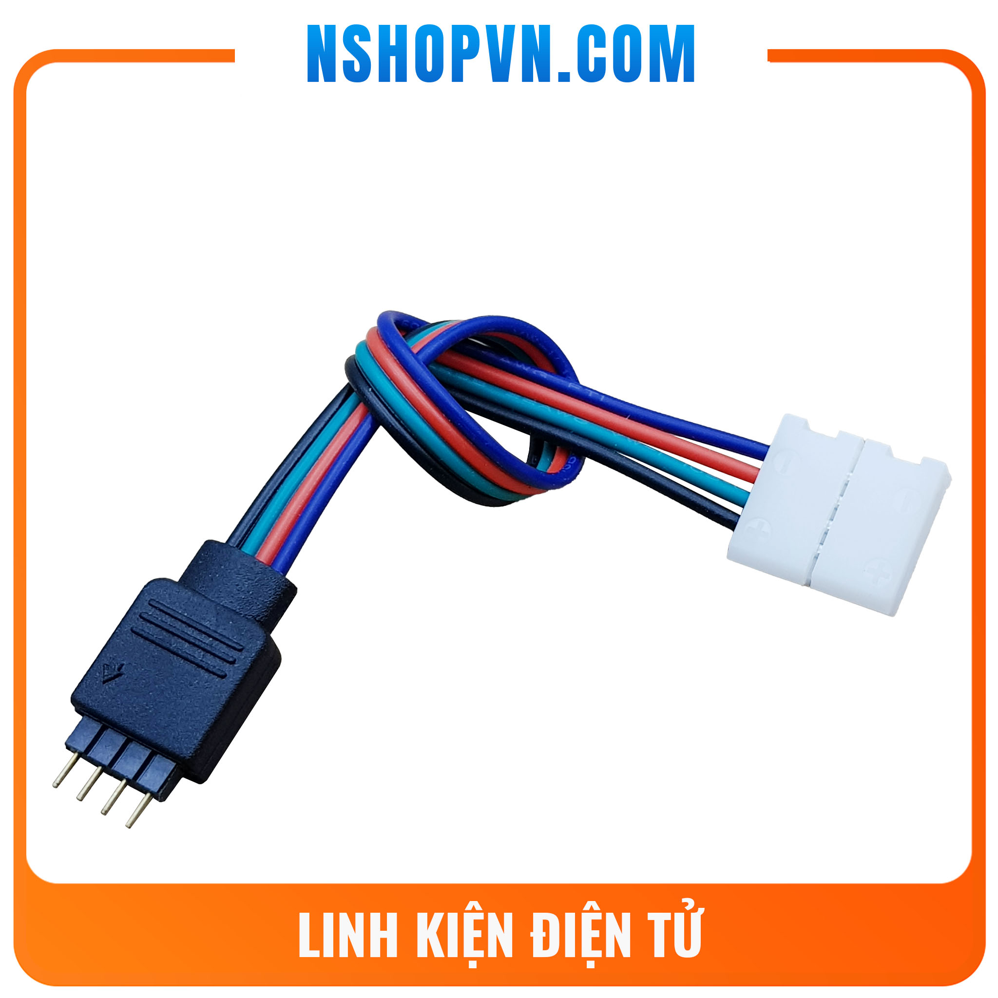 Bộ 2 jack đực nối led dây 5050