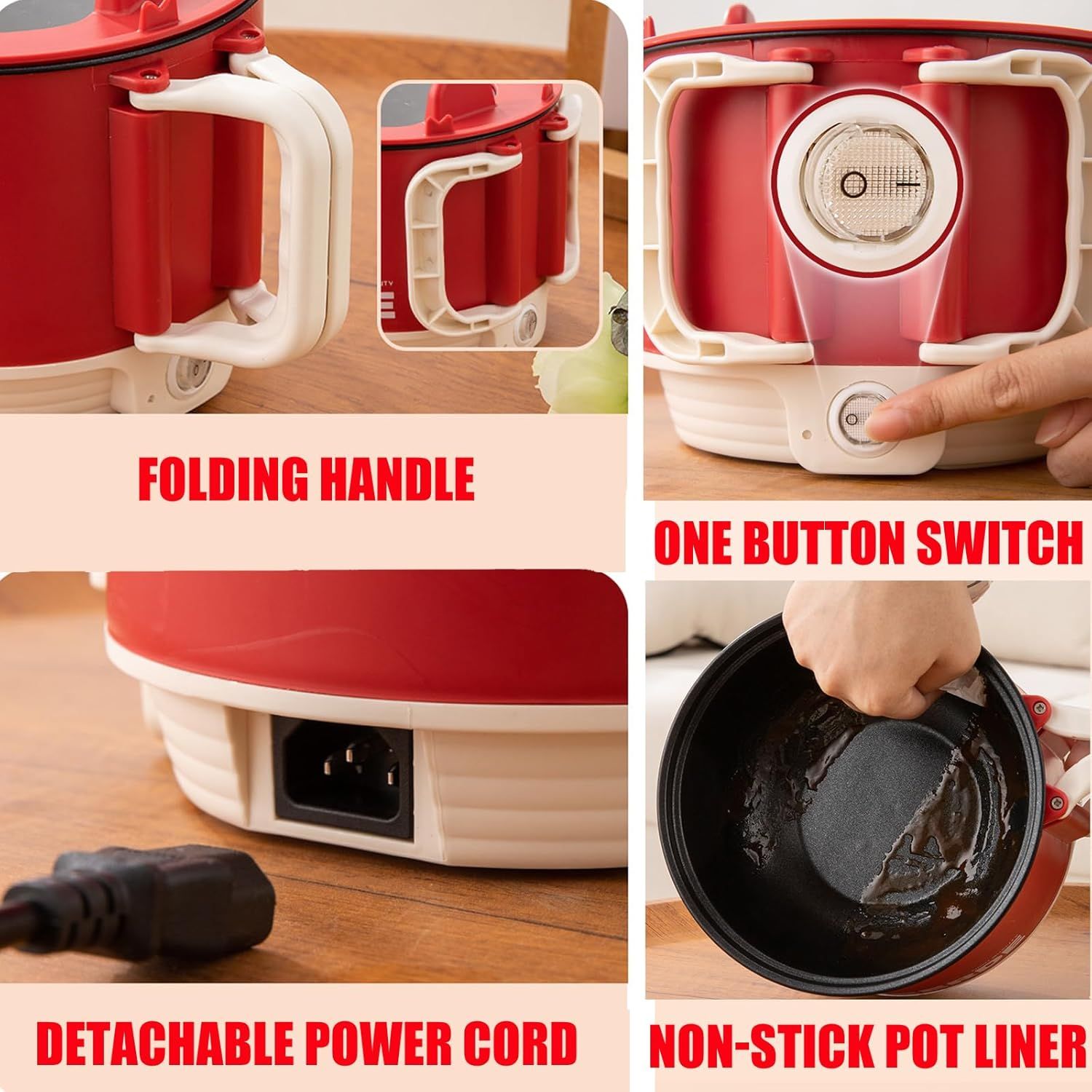 Non-stick Mini Electric Cooker – Multifunction Rice & Curry | All Buy ...