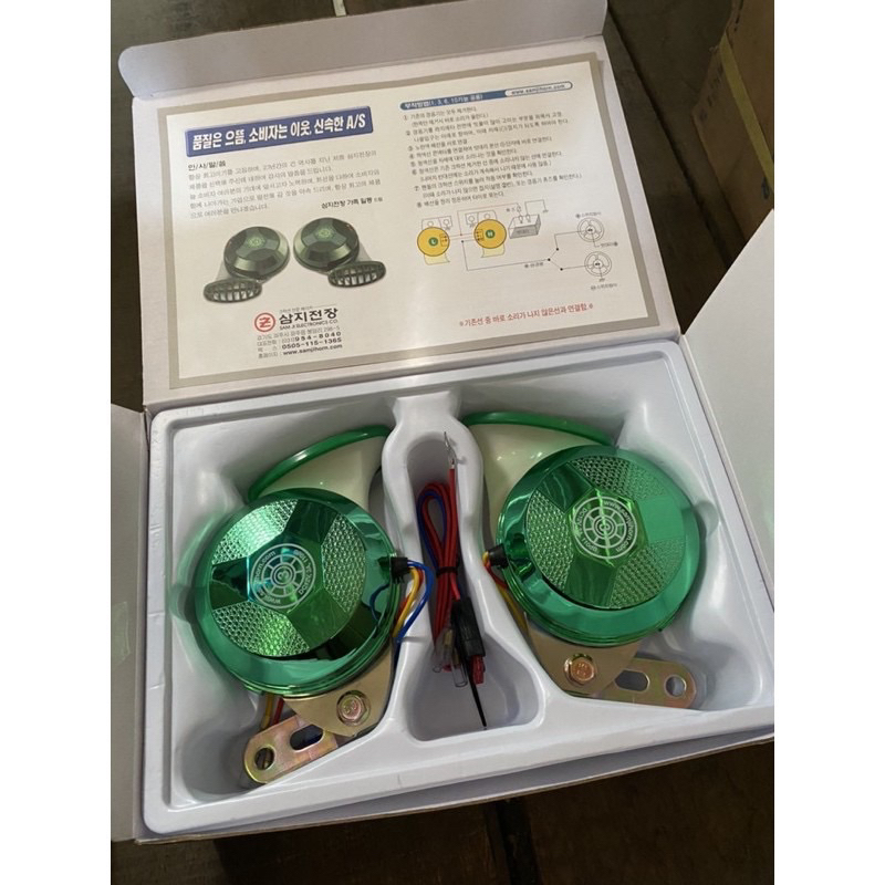 Còi ngân 3 tiếng Hàn Quốc Samji chính hãng