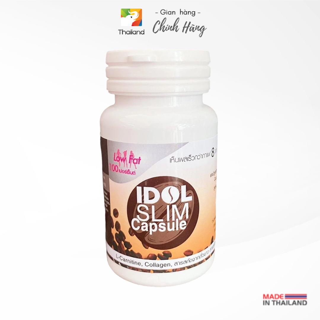 Cà phê giảm cân idol slim capsule dạng viên nang thái lan