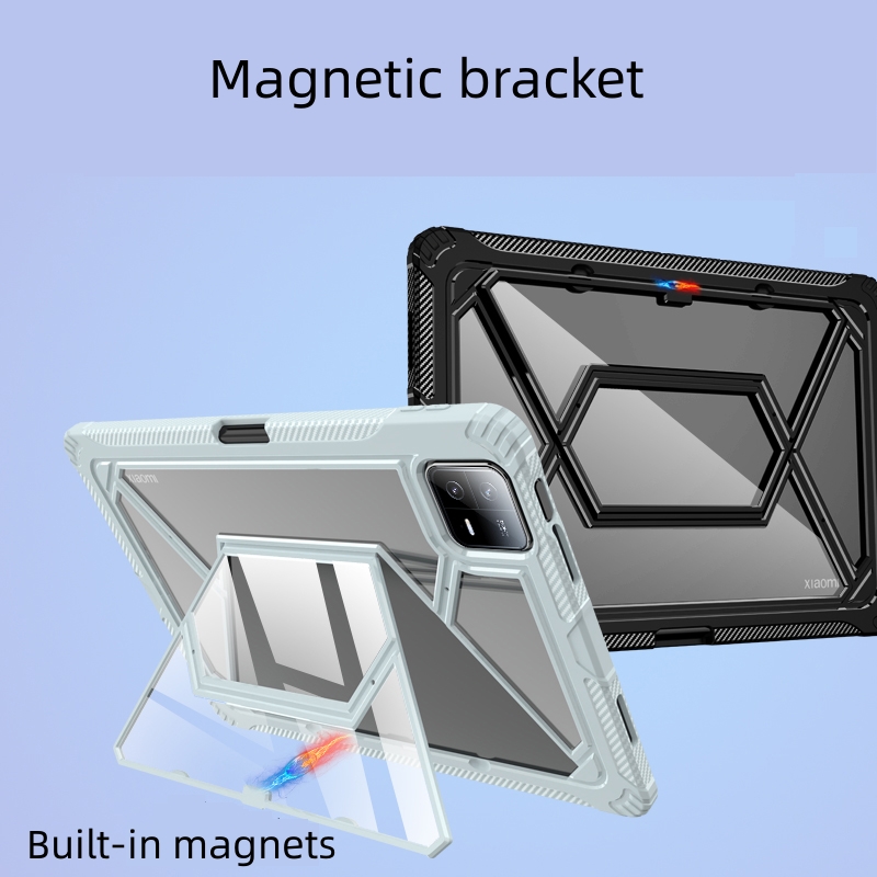 Suitable for Xiaomi 6/6pro tablet PC case with stand TPU + PC protective case