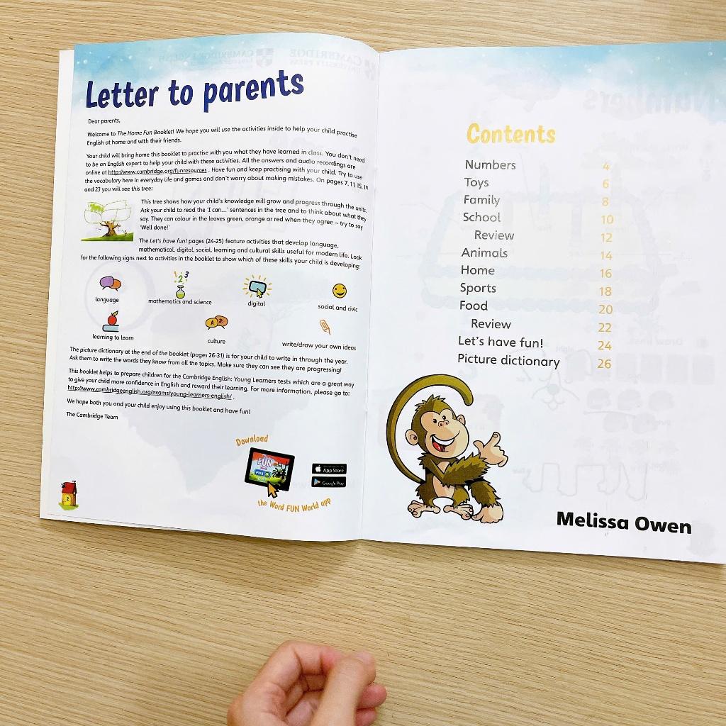 Sách - Home FUN booklet 123456