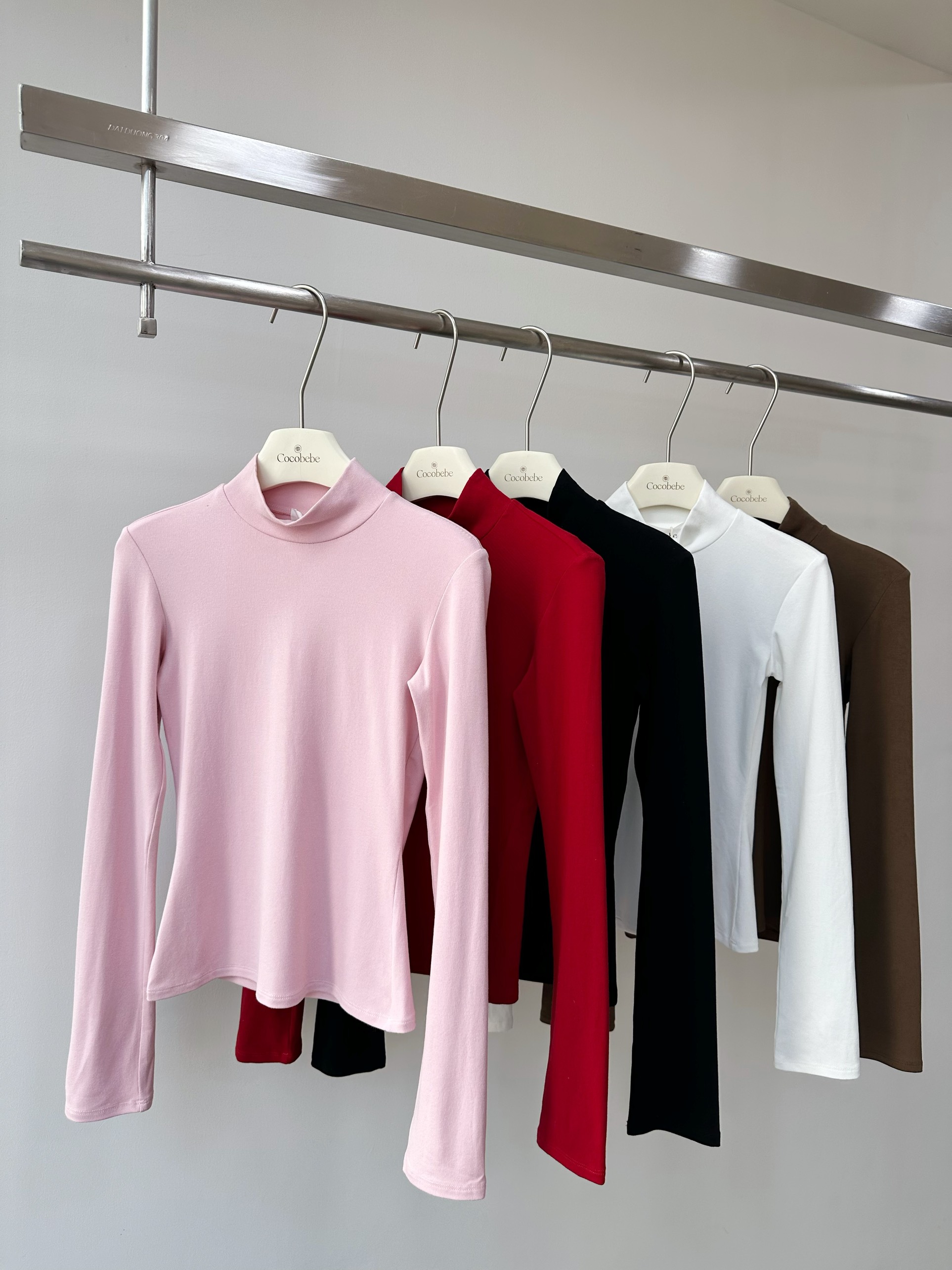 Áo thun tay dài cổ lọ COCOBEBE IGI TOP