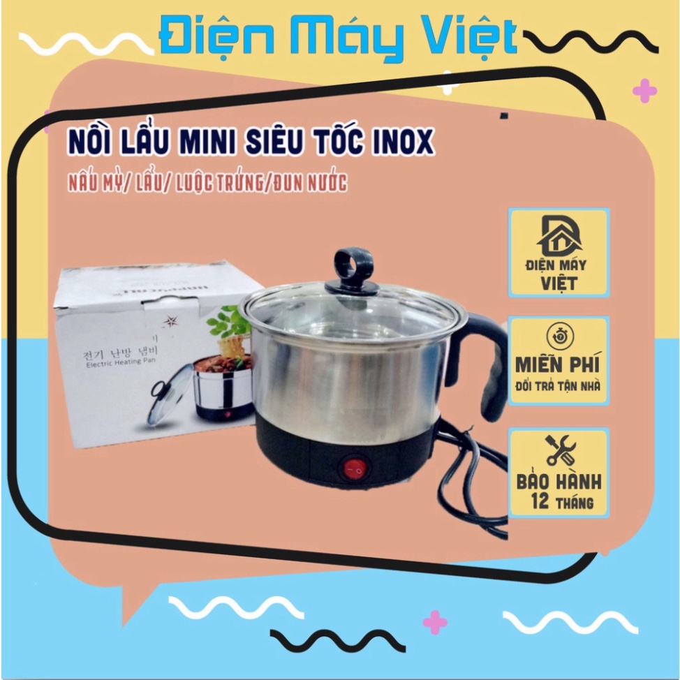 Nồi lẩu mini siêu tốc ( BH 6 tháng)
