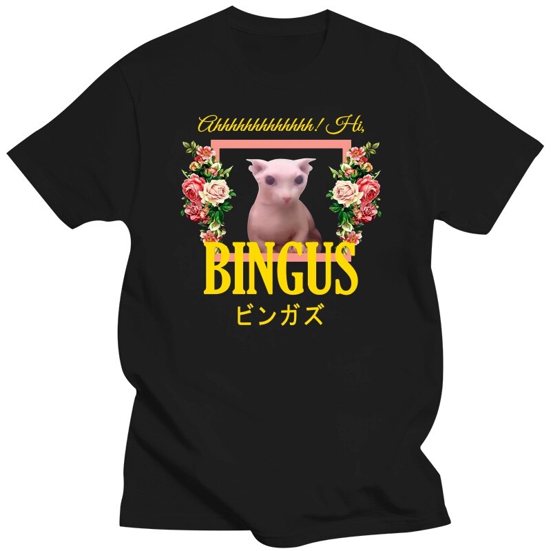 Bingus floral aesthetic mens tshirt tshirt funny t men tshirt mensize:xs-4xl-6xl