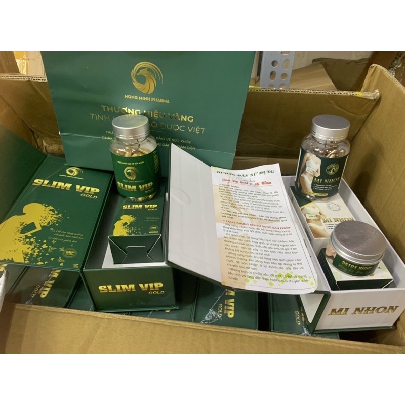 SLIM VIP GOLD MẪU MỚI (TẶNG THÊM SLIM)