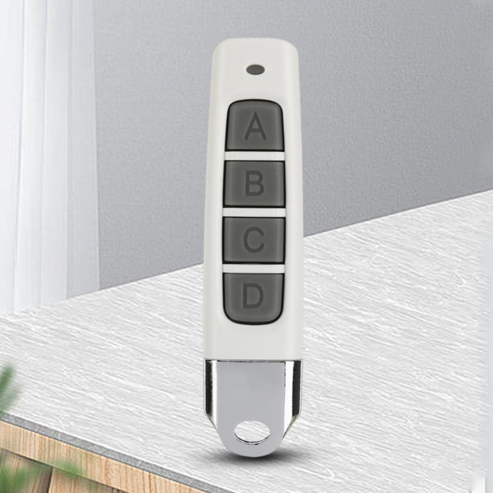 433MHz Remote Controller Plastic 4 Keys Cloning Remote Control Multifunctional Copy Duplicator for Garage Gate
