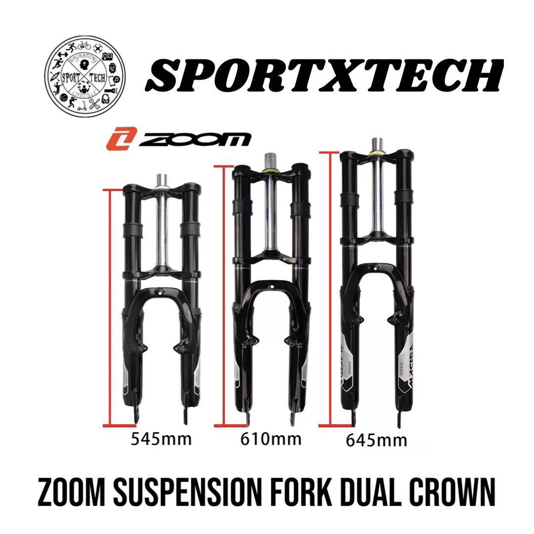Zoom suspension fork eco drive zebra dual crown Lazada Singapore