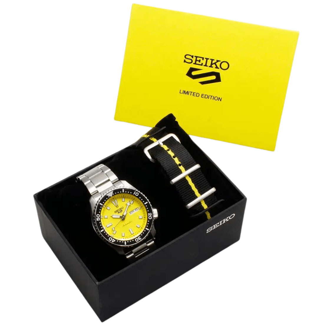 seiko yellow dial